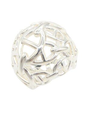 Hermes | Jewelry | Hermes Corozo Ring Size Sterling Silver 925